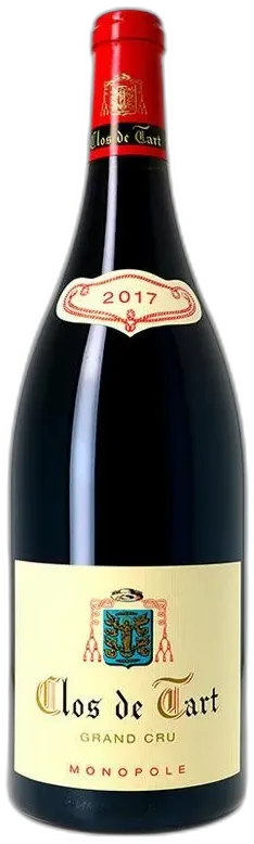 vue du vin Clos de Tart 2017