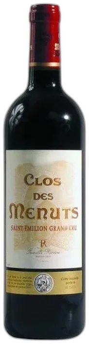 photo du vin Clos des Menuts Saint-Emilion Grand Cru