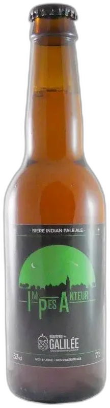 image du vin Bière Blonde, Impesanteur Ipa Brasserie Galilée