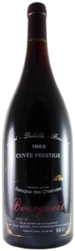 vue du vin Magnum Bourgueil Cuvée Prestige, Domaine Lamé Delisle Boucard