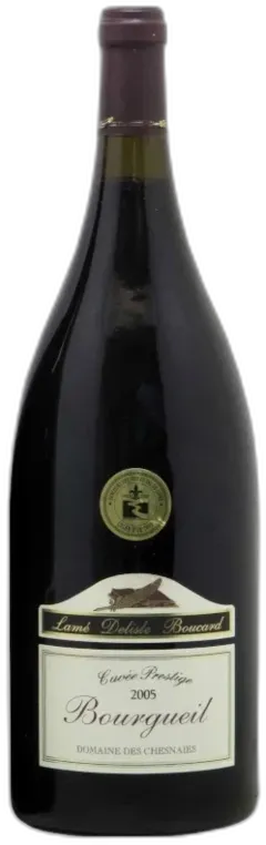 vue du vin Magnum Bourgueil Cuvée Prestige, Domaine Lamé Delisle Boucard