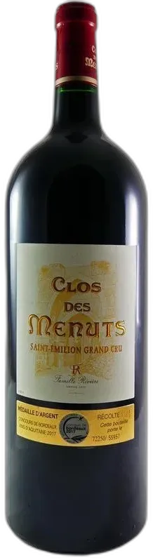 photo du vin Magnum Clos des Menuts Saint Emilion Grand Cru
