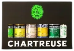 photo du vin de 5 Mignonettes de Chartreuse et 1 Mignonette de Génépi