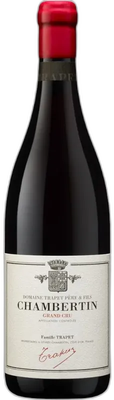 vue du vin Chambertin Grand Cru Domaine Trapet