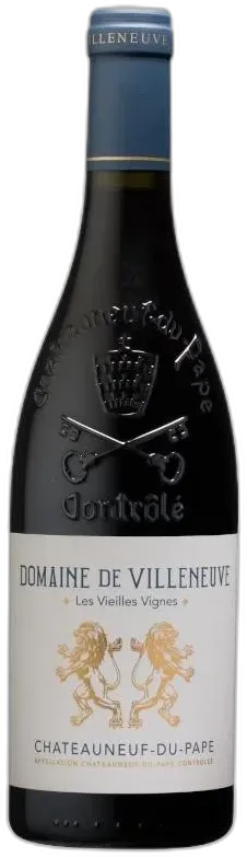 photos du vin Magnum Châteauneuf-du-Pape, les Vieilles Vignes Domaine de Villeneuve
