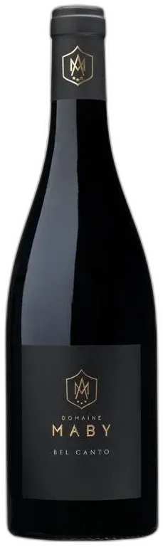 vue du vin Magnum Lirac, Bel Canto Domaine Maby