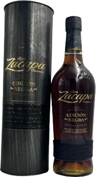 capture du vin Rhun Zacapa Edicion Negra en Tube Tube