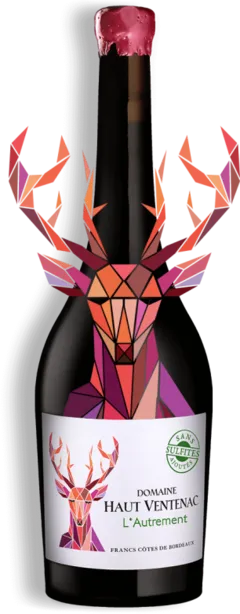 photo du vin Chateau Haut Ventenac Franc Côtes de Bordeaux l’Autrement 2022