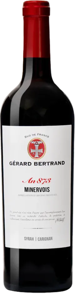 photo du vin Gérard Bertrand Héritage "an 873" Minervois 2021