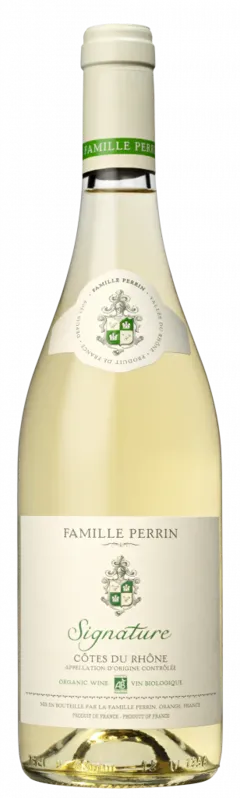 illustration du vin Côtes du Rhône Blanc Signature 2025