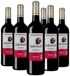 photos du vin Autrement Merlot Lot