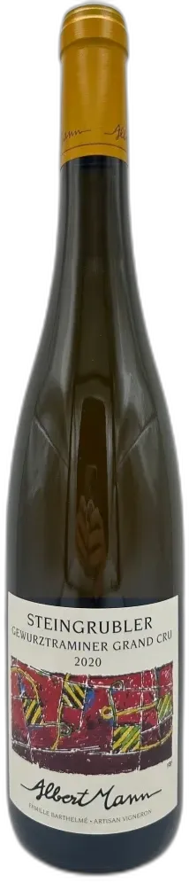 capture du vin Gewurztraminer Steingrubler