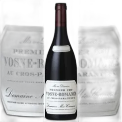 vue du vin Vosne Romanée Cros Parentoux 1er Cru 2023 Méo Camuzet