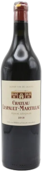 image du vin Chateau "Lespault Martillac" Pessac-Leognan Rouge Pessac-Léognan