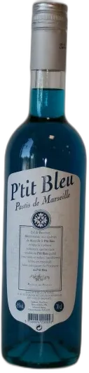 photo du vin Pastis le p’Tit Bleu "Pastis de Marseille"Liquoristerie de Provence"
