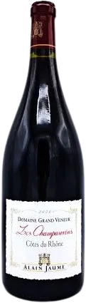 image du vin Côtes du Rhône Alain Jaume les Champauvins Magnum