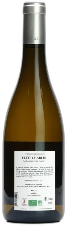 photo du vin Petit Chablis Gruhier