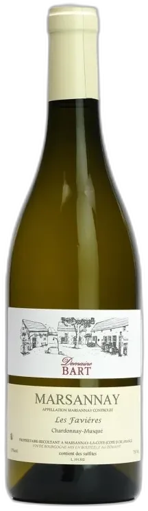 image du vin Marsannay les Favières Blanc Domaine Bart