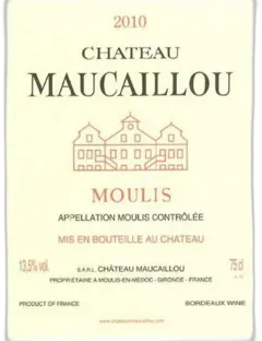 photo du vin Maucaillou