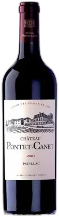 aperçu du vin Pontet Canet