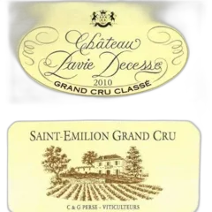 capture du vin Pavie Decesse