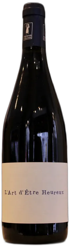 vue du vin Cotes du Rhone l'Art d'Etre Heureux 2024 Lefebvre d’Anselme