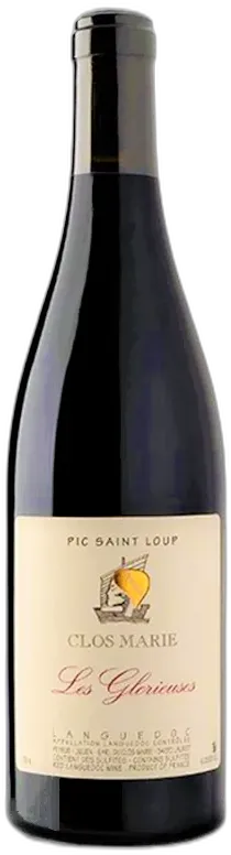 vue du vin Clos Marie Pic st Loup les Glorieuses 2022