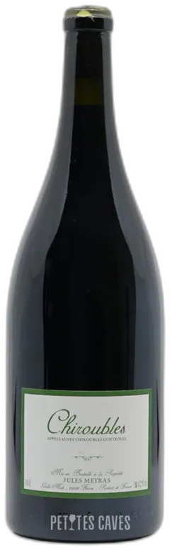 illustration du vin Magnum Chiroubles vv 2024 Jules Métras