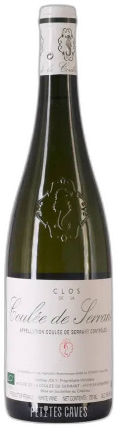 vue du vin Coulée de Serrant 2018 Virginie et Nicolas Joly