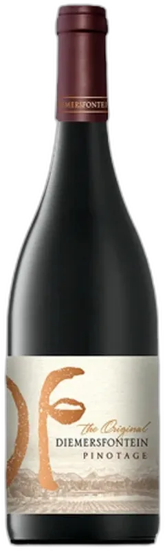 photo du vin Pinotage Diemersfontein Stellenbosch