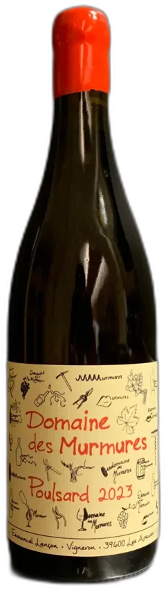 illustration du vin Poulsard 2023 Manu Lançon, Domaine des Murmures