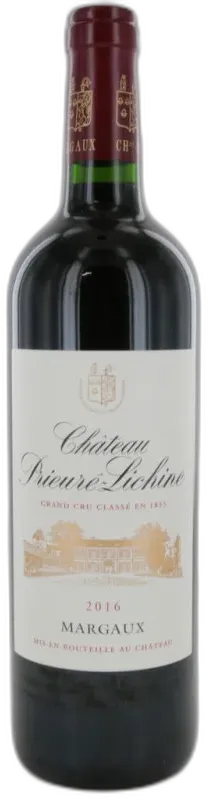 photo du vin Château Prieuré Lichine