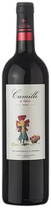 vue du vin Camille de Labrie Rouge 2020