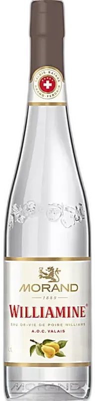 vue du vin Eau de Vie Poire Williamine Morand
