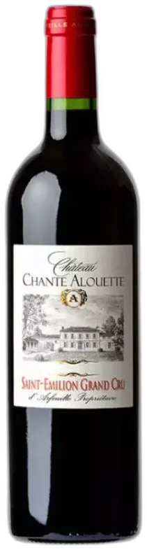 photo du vin Saint Emilion Grand Cru 2019 Château Chante Alouette