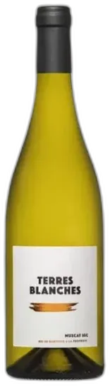 illustration du vin Muscat Sec les Terres Blanches Frontignan Muscat