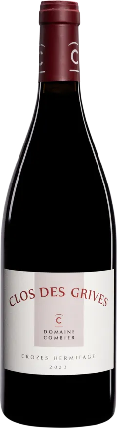 photo du vin Crozes-Hermitage "Clos des Grives" Domaine Combier Bio 2023