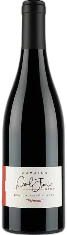 photo du vin Domaine Paul Janin et Fils Piémonts Beaujolais-Villages 2024 Rouge