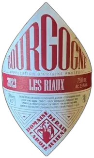 photo du vin Domaine Derain Bourgogne Mousseux Méthode Traditionnelle Chut Derain