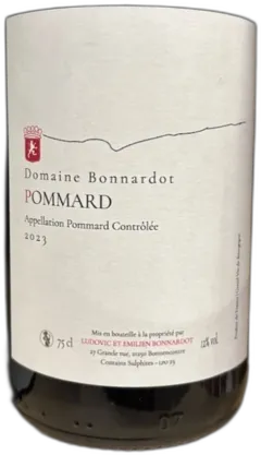 image du vin Domaine Bonnardot Pommard