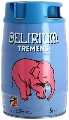 capture du vin Fût Délirium Tremens Bière Belge Triple 5 Litres