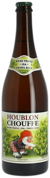 illustration du vin Chouffe Houblon Bière Triple Ipa de Belgique