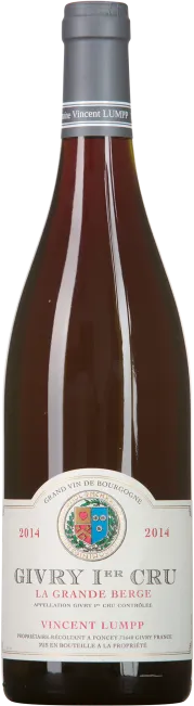 photo du vin La Grande Berge