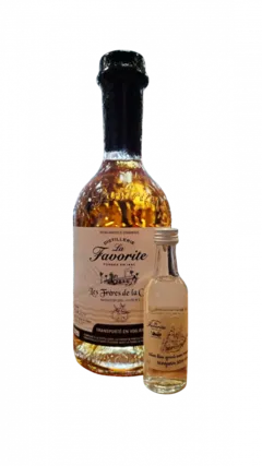 aperçu du vin Les Frères de la Côte Navigation 2024 Cuvée 2 Fût Monbazillac Fiole Rhum Blanc d’Origine