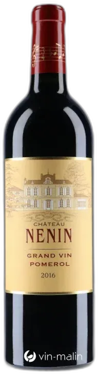 image du vin Château Nénin
