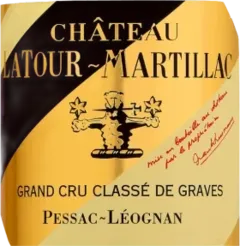 image du vin Château Latour-Martillac Rouge 2014