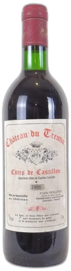 photos du vin Château du Trentin