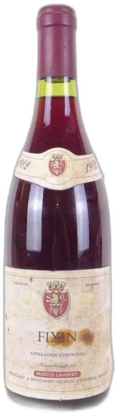 photo du vin Marius Lambert