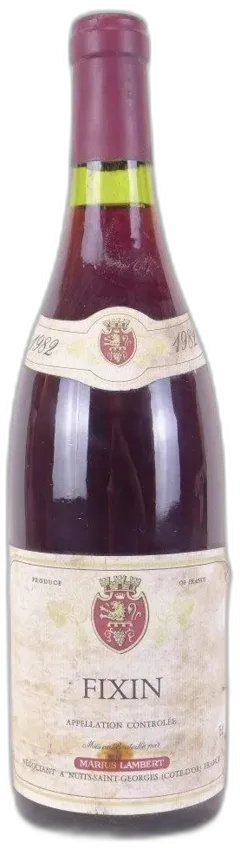 photo du vin Marius Lambert