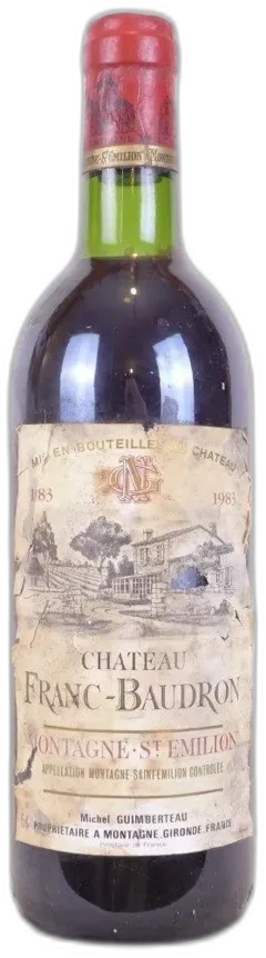image du vin Château Franc Baudron